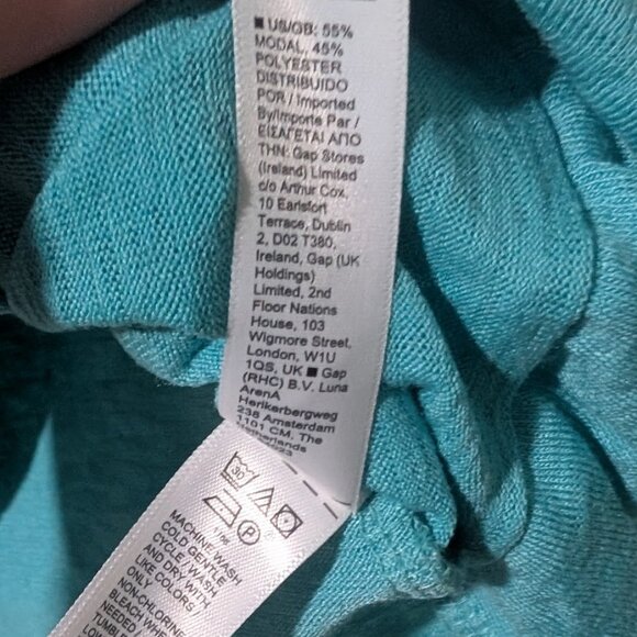 NEW! Athleta | Breezy Wrap Tank In Gulf Green - Picture 6 of 7